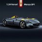 1:24 Ferrari SP1 grey Cars Concept Model Diecasting Metal Toy Simulated Alloy