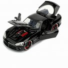 1:24 Dodge Viper SRT10 Viper Supercar black Alloy Car Model Vehicle High Simitation Toy