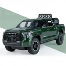1/24 TOYOTA Tundra Pickup green Car Alloy Model Toy Diecast Metal Sound and Light Vehicle
