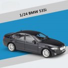 1:24 BMW 535i black Car Alloy Model Diecasts Toy Metal Vehicles High Simulation