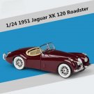 1:24 1951 Jaguar XK120 Roadster red Car Classic Model Diecast Metal Toy Racing Simulation