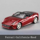 1:24 Ferrari California6 red car model crafts decoration collection simulation alloy toy