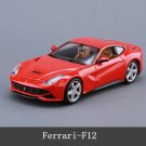 1:24 Ferrari F12 red car model crafts decoration collection simulation alloy toy