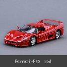 1:24 Ferrari F50 7 red car model crafts decoration collection simulation alloy toy