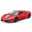 1:24 Ferrari 488 12 red car model crafts decoration collection simulation alloy toy