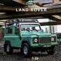 1:24 Land Rover Defender green car alloy model Die casting simulation collection toy
