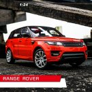 1:24 RANGE ROVER red car alloy model Die casting simulation collection toy