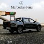 1:24 Benzs X Class Pickup Truck black Model Alloy Diecast Metal High Simulation Vehicles