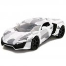 1:24 Lycan Diecast white Car Alloy Metal Model Toys For Children Gift Collection