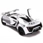1:24 Lycan Diecast white Car Alloy Metal Model Toys For Children Gift Collection