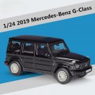 Simulation 1:25 Mercedes Benz G Class Bright black Alloy Car Model Diecasts Metal Toy Off road