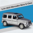 Simulation 1:25 Mercedes Benz G Class silvery Alloy Car Model Diecasts Metal Toy Off road