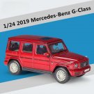 Simulation 1:25 Mercedes Benz G Class Matte red Alloy Car Model Diecasts Metal Toy Off road
