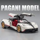 1:24 Pagani Huayra Dinastia Supercar white Alloy Car Metal Collection Sound and light Toys
