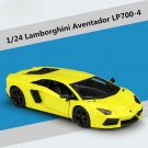 1:24 Lamborghini Huracan LP700 yellow Car Alloy Model Diecast Metal Toy Racing Simulation