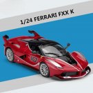 1:24 Ferrari FXX K 10 red Car Alloy Sports Model Diecast Metal Toy Racing Simulation