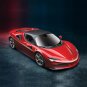 1:24 Ferrari SF90 red Car Model Diecasting Metal Alloy Collection Toy Simulated