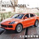 1:24 Porsche Cayenne S Turbo SUV orange Car Alloy Model Metal Toy Simulation Sound Light