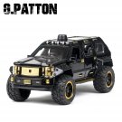 1:24 G.PATTON black Car Alloy Model Die Cast Pull Back Children's Toy Collectibles