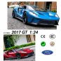 1:24 Ford GT red Car Alloy Model Simulation Decoration Collection Die Casting Toy