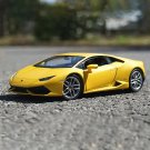 Scale 1:24 Lamborghini LP610 4 Huracan yellow Car Diecasts Toy Vehicles Model Miniature
