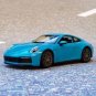 1:24 Porsche 911 Carrera 4S blue Car Sports Alloy Model Diecasts Toy Metal Simulation