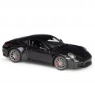 1:24 Porsche 911 Carrera 4S black Car Sports Alloy Model Diecasts Toy Metal Simulation