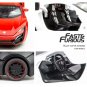 1:24 Lykan Hypersport Red Car Alloy Model Vehicles Metal Collection Toy Fast Furious