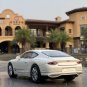 Large Size 1:24 Continental GT white2 Car Model Diecast Simulation Metal Luxy Sound Light Toy
