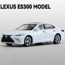 1:24 Lexus ES300 white Car Alloy Model Vehicles Diecast Toy Collection High Simulation