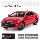 1:24 Toyota Asian Dragon Red Car Alloy Model Simulation Sound And Light Pull Back Toy
