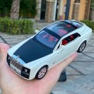 1:24 Rolls-Royce Sweptail White Car Alloy Model Diecasts Toy Vehicle Simulation Sound Light