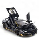 1:24 LP770 4 alloy black car model sports Super Racing foreclosed sound tail lift hot wheel