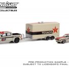 1:64 2021 Silverado and Texaco closed transport vehicles car Collection models