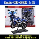 1:12 Assembled Yamaha 600RR blue motorcycle original authorized simulation alloy model toy