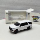 1: 64 2022 Chevrolet Tahoe Police Heat Tracing Vehicle PPV White car Collection of models