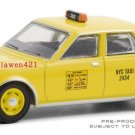 1:64 1984 Dodge Diplomat NYC Taxi Diecast Metal yellow Car Alloy Model Toys Collection