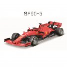1:43 Red Bull Racing SF90 5 red car model diecasting simulation collection gift toy