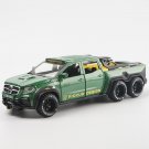 1:28 Benzs X Class 6x6 Tyre green Model Pickup Diecasts Metal Toy Simulation Sound Light