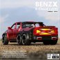 1:28 Benzs X Class 6x6 Tyre red Model Pickup Diecasts Metal Toy Simulation Sound Light