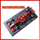 1:43 Ferrari 2020 SF1000 16 Formula red car model Acrylic dust cover simulation toy