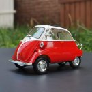 WELLY 1:18 BMW Isetta red white car alloy car model simulation toy model Die casting