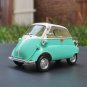 WELLY 1:18 BMW Isetta white green car alloy car model simulation toy model Die casting