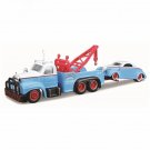 1:64 FLATBED 1937 ford blue car elite transport Die casting model collection toy