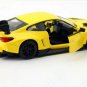 1:44 for BMW M6 M4 GT3 DTM Le Mans wheel High gloss Sports Racing yellow Model Miniature Toy