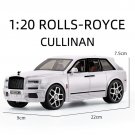1:20 Scale Rolls Royce Cullinan SUV white Car Alloy Toy Simulation Sound Light