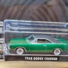 1:64 1968 Dodge Charger RT Hollywood Dodge Charging Green Car Edition Collection