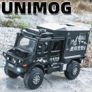 1:20 Unimog RV ORV Off Road black Car Vehicle Alloy Model Diecast Toy