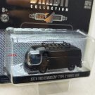 1: 64 Black Thief Series 18 1974 Volkswagen Type 2 Panel Truck black Car Toy