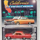 1:64 1964 Chevrolet impala Series red Car Diecast Metal Alloy Toys Collection